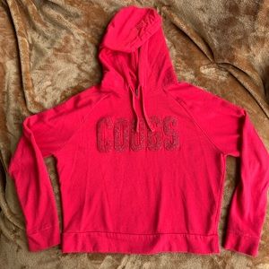 PINK University of Houston Hoodie, Sz Small